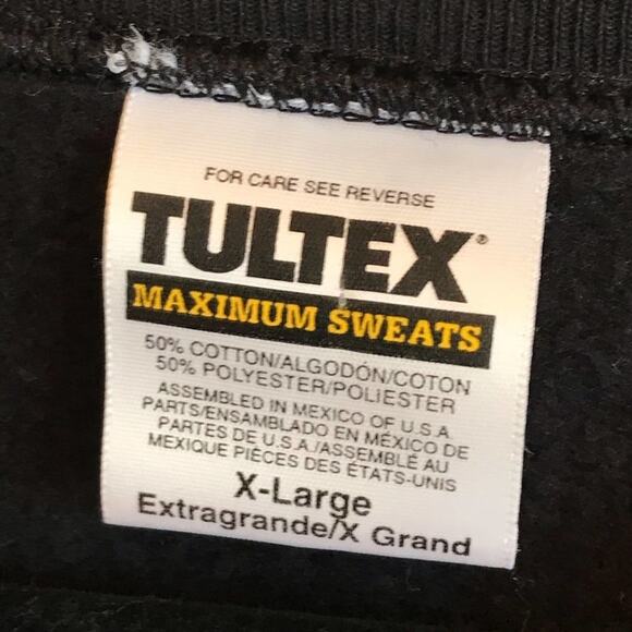 Tultex XL Y2K 90s vintage Mickey Disney black sweater - Picture 4 of 7